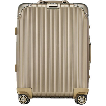 RIMOWA 21寸登机箱拉杆箱 TOPAS TITANIUM系列香槟色 923.53.03.4