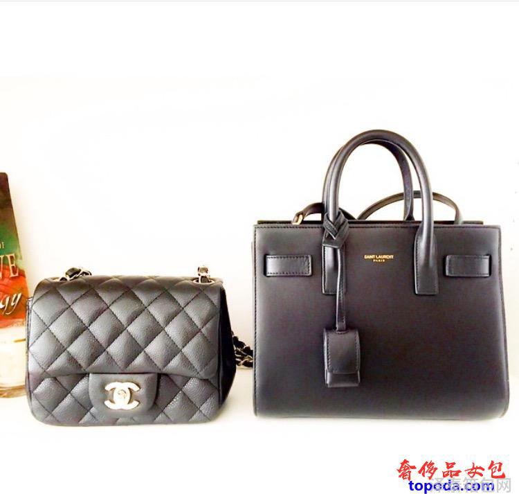 Chanel square mini and Sac de Jour Nano